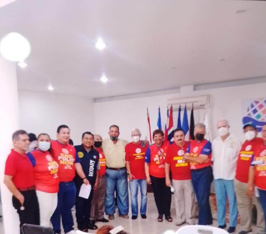 Obra de servicio Club Rotario Totonacapan Papantla 2